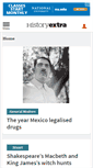 Mobile Screenshot of historyextra.com